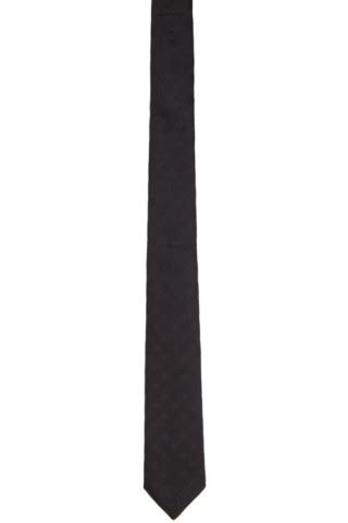 givenchy tie ssense|Givenchy: Black 4G Tie .